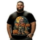thumbnail image 1 of playera grande y alto para hombre big and tall men t shirt camisas playeras manga corta 2XL 3DTS10067, 1 of 7