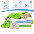 thumbnail image 5 of Surpdew Sheep 4-Pack Wool Dryer Balls Reusable Natural Fabric Softener 6Cm 4Pcs, 5 of 6
