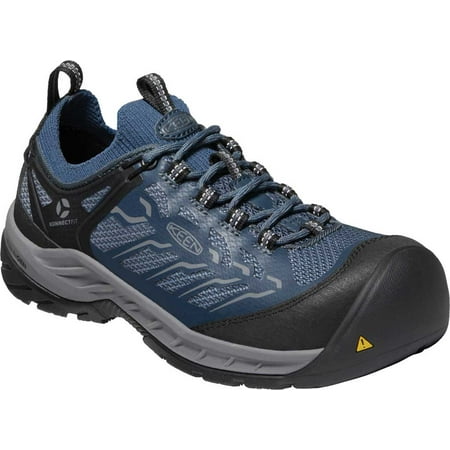 

Women s KEEN Utility Flint II Sport Work Shoe Midnight Navy/Steel Grey Leather/Mesh 5 M