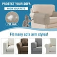 thumbnail image 2 of 2 Pack Multifunctional Sofa Armrest Pocket Storage Bag 3 Pockets Sofa Chair Storage Bags, 2 of 6