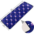 thumbnail image 2 of SKYSONIC American Rocket Runner Rug with Rubber Backing, Patriotic 4th of July Non Slip Entryway Rug Runner Washable Soft Area Rug Carpet for Hallway Bedroom Kitchen Decor,2'x6', 2 of 6