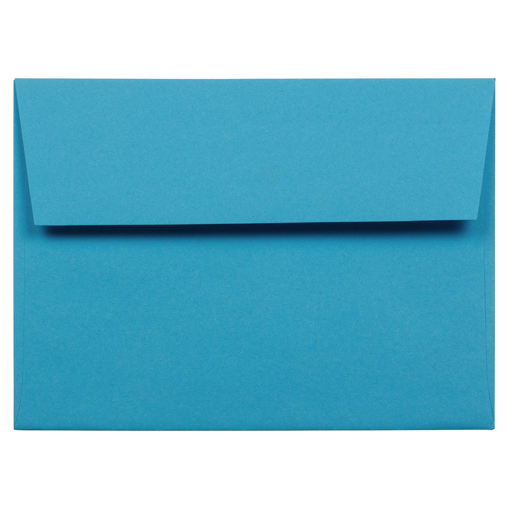 JAM A6 Envelopes, 4 3/4 x 6 1/2, Blue, 25/Pack