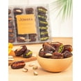 thumbnail image 4 of Jomara Assorted Filled Dates with Pistachio, Almond, Pecan, and Orange 14.1oz / 400g – Natural Dried Fruit Snack, High Fiber and Antioxidants, 4 of 5