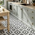 thumbnail image 3 of 10Pcs Double Chevron Cross Geometric Self-Adhesive Floor Tiles,12x12 In Cover 10 Sq.Ft,Self-Adhesive DIY Vinyl Flooring,Removable,Waterproof & Anti-Slip,for Bathroom,Kitchen,Walls,Bedroom,Stairs,Home, 3 of 8