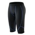 thumbnail image 1 of Men’s Gym Pants | Men’s Athletic 3/4 Compression Pants for Run Tights Capri – Base Layer for Yoga Gym and Training, 1 of 5