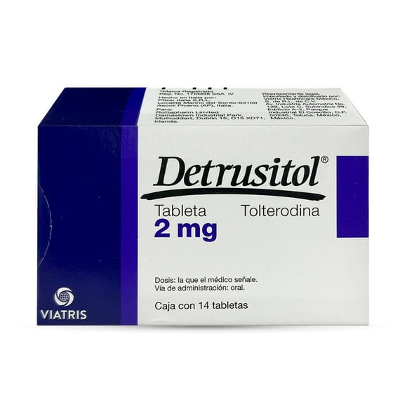 Detrusitol 2 mg 14 Tab