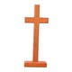 thumbnail image 3 of Cruz de pie para mesa, decoración del hogar, exhibición de doble cara, figura católica de madera coleccionable para la fiesta, la Pascua,, 3 of 9