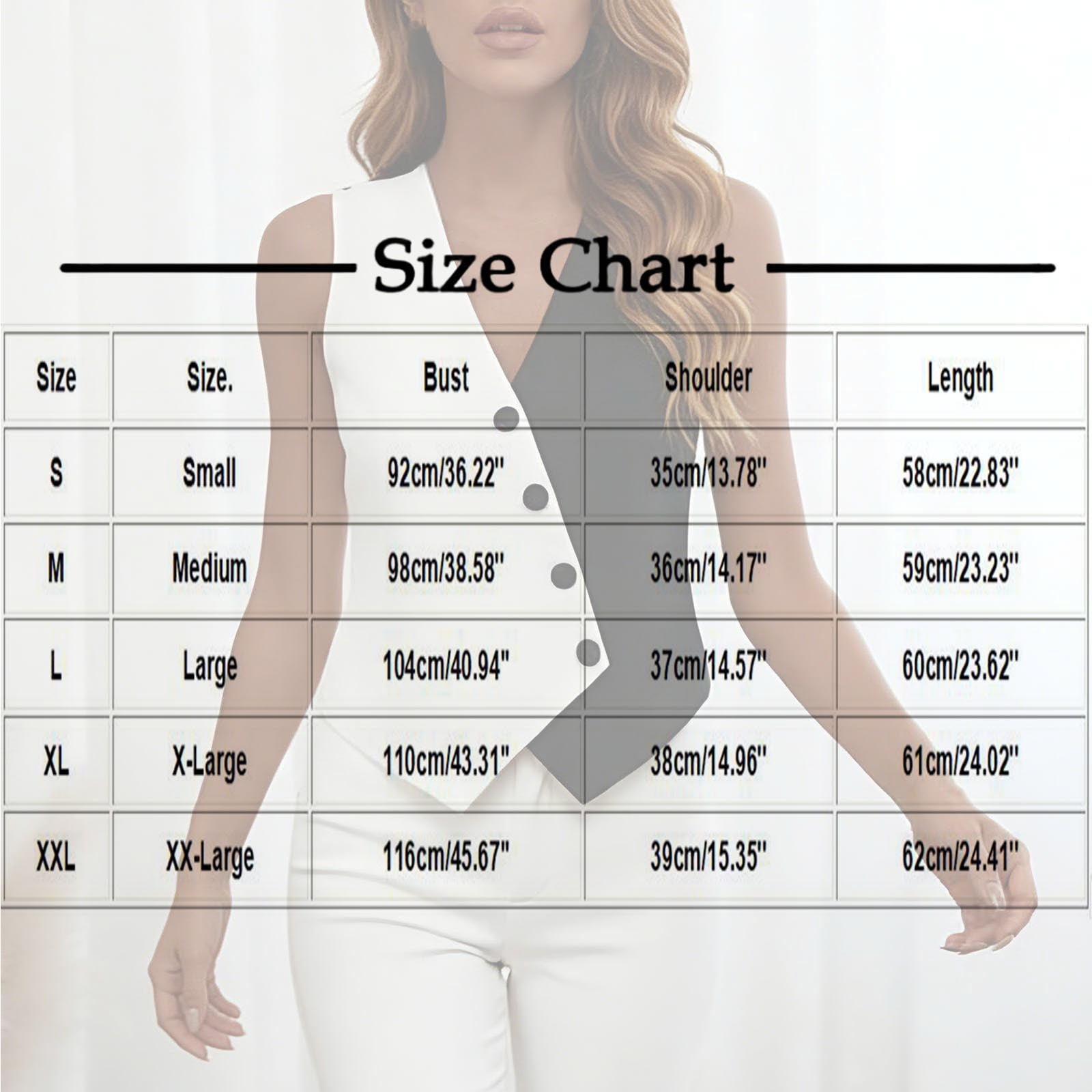 Women's Sleeveless Vest Tops Button Down Open Front Short Blazer Lightweight Fully V Neck Casual Trendy Work Jacket Pockets Work Blouse - image 3