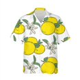 thumbnail image 2 of Camisa de verano nueva para mujer, camisa con estampado 3D de limón y naranja, camisa de mujer de estilo casual de frutas, camisa de mujer de tendencia de moda, top corto para mujer, 2 of 5
