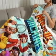 thumbnail image 3 of Los Mitchells contra las Máquinas anti-pilling, suave, ligera, esponjosa y acogedora de lujo para hogar y cocina – Perfecta para niños y adultos,130x150cm, 3 of 6