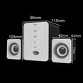 thumbnail image 4 of Arcones y cajas,Mini USB 2.1 Altavoz combinado con cable Subwoofer de música de bajo para computadora portátil de escritorio Tablet PC Teléfono inteligente Vhermosa 2034836-3, 4 of 4