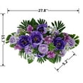 Mainstays 27.75" Artificial Flowers Headstone Spray, Peony, Hydrangea