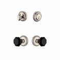 thumbnail image 4 of Grandeur Newport Rosette Single Cylinder Knob Combo Pack with Lyon Knob and matching Deadbolt, 4 of 6