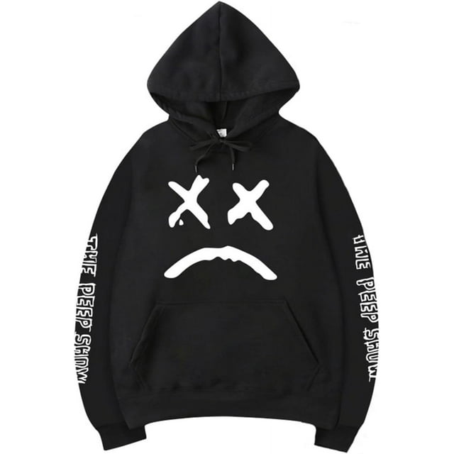 Chandail à Capuche Unisexe lil peep Imprimé Amour Mode Sport Hip Hop avec Poche