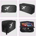 thumbnail image 3 of MUOOUM Pencil Case, Airplane with Dashed Path Lines Large Capacity Pencil Pouch Stationery Pen Bag, 3 of 7