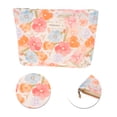 thumbnail image 4 of Unique Bargains 1 Pc Portable Ditsy Floral Makeup Bag Polyester Cotton Multicolored Large, 4 of 5