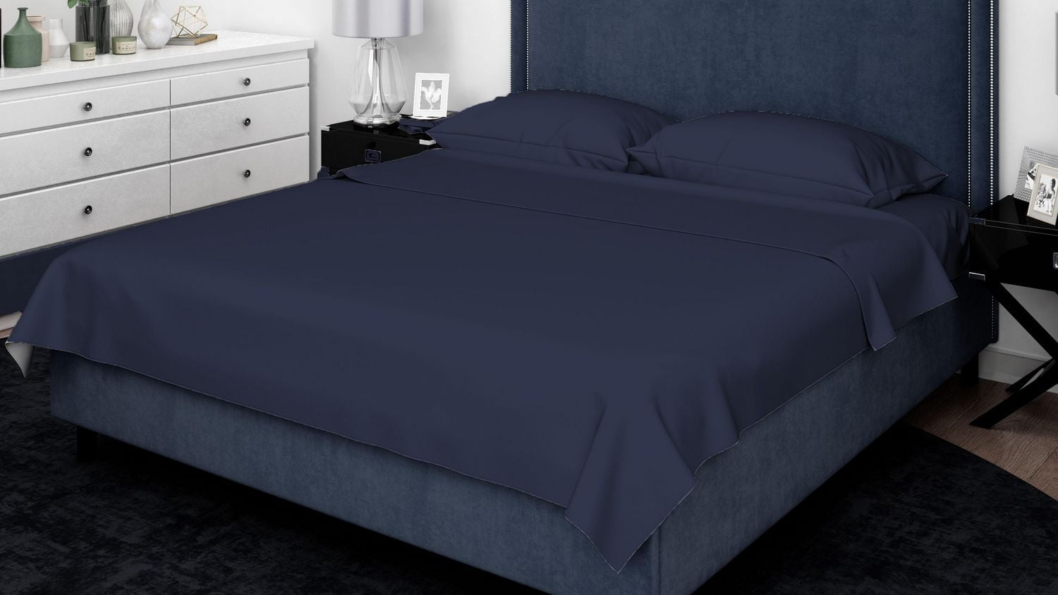 Johnson Home 500 Thread Count Combed Cotton Sheet Sets