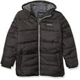 thumbnail image 2 of Calvin Klein Boys' Eclipse Bubble Jacket, Black, Small (8), 2 of 2