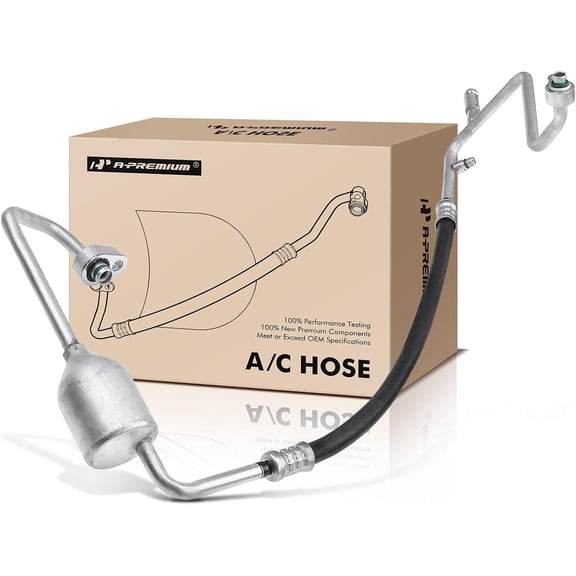 A-Premium A/C Discharge Hose Compatible with Ford Explorer 2006-2010 Explorer Sport Trac 2007-2010 V6 4.0L