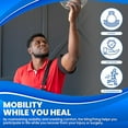 thumbnail image 2 of RangeMaster Off The Neck SlingThing - Shoulder Sling Attachment for Neck Relief - Support for Torn Rotator Cuff, AC Joint Pain, Dislocated Shoulder - Stability Strap - Reduce Neck Tension…, 2 of 6