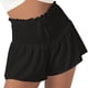 thumbnail image 1 of ICHUANYI Clearance Women Drawstring Shorts Casual Summer Flowy High Waisted Spors Shorts Quick Dry Cute Beach Short Pants(Black, L) ICHUANYI WER2023081404626, 1 of 6