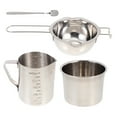 thumbnail image 4 of 1 Set Scented Candle Making Kit Stainless Steel Diy Candle Making Craft Supplies Silver, 4 of 9
