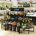 thumbnail image 2 of CUITING Flower Vase Tall Pots for Plants Round Planters Plastic Tree Planter 13.4“ Resin Flower Pots Random color, 2 of 10