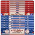thumbnail image 2 of Nag Champa Incense Sticks And Dragon'S Blood Incense Sticks With Incense Holder Bundle For Home Fragrance And Spiritual Décor, 2 of 3