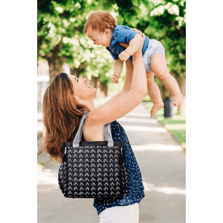 Portable Multi-Functional Diaper Bag Tote Travel Reusable Wet Dry Cloth Diaper  Bag Organizer Compartment Green 9x7x3.9in 