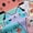 A Colorful, variant on Homewish Colorful Cartoon Cat Black Out Curtains,Cute Funny Kitten Curtains Pack of 2 (42x63 Each),Kawaii Print Bedroom Curtains For Girls Boys,Super Cozy Room Decor