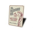thumbnail image 4 of Vintage Mermaid Inn Novelty Decor, Metal Wall Sign - 10x14 Inches, 4 of 4