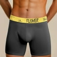 thumbnail image 4 of PUYAHG Men Boxer Panties Active Sports High Waist Performance Briefs 3 Pack Panty Man XL, 4 of 9