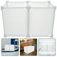 thumbnail image 2 of WEUVEB White Multifunctional Chest Freezer Basket for Kitchen Refrigerator Organizer Storage, 2 of 8