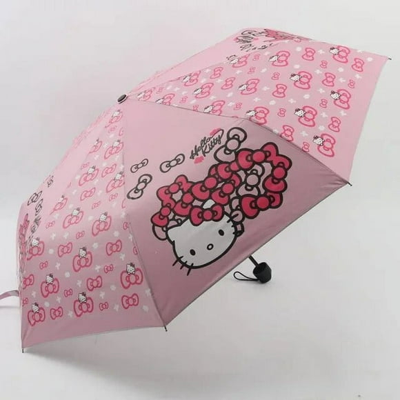 Sanrio Hello Kitty Children‘s Umbrella Melody Cute Girls Sun Umbrella UV Protection Sun Umbrella