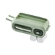 thumbnail image 2 of Organizador de baño con gancho para colgar, 6 en 1, soporte para secador de almacenamiento, multiusos verde, 2 of 9