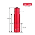 thumbnail image 4 of tredstone Bicycle Front Fork Stem Extender Extension Bike Height Increase Riser Handlebar Manual Rise Up Cycle Raise Spacer Upgraded Red 135mm, 4 of 6