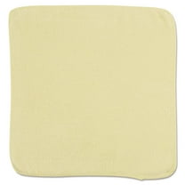 Rubbermaid Commercial Microfiber Cleaning Cloths 12 x 12 Yellow 24/Bag 1820580