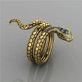 thumbnail image 3 of K-KED Punk Snake Rings for Women Stones Party Finger Ring Gifts Personality Jewelry-9-Snake, 3 of 6