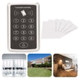 thumbnail image 3 of Access Control Keypad, Access Password Reading Keypad 12V 125KHz Stand Alone Flame Retardant Expandable  For Hotel, 3 of 8