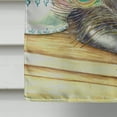 thumbnail image 4 of Carolines Treasures CDCO0035CHF Cat & Peacock Feathers Flag Canvas House Size, 4 of 4