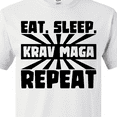thumbnail image 4 of Inktastic Eat, Sleep, Krav Maga, Repeat T-Shirt, 4 of 5