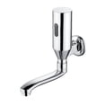 thumbnail image 1 of Grifo con batería y Sensor automático para baño, grifo inteligente con detección de movimiento por infrarrojos sin contacto, lavabo, montaje en pared, grúa filtrada cromada plateada, 1 of 5
