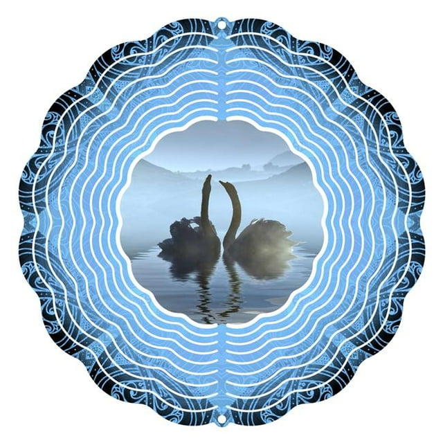 Next Innovations 101408001-SWANLAKE Swan Lake 10 Po Décor de Jardin de Spinner Vent