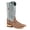 Brown, variant on FERRINI Men's Bronco Square Toe Western Boots, Color: Brown, Size: 9-D