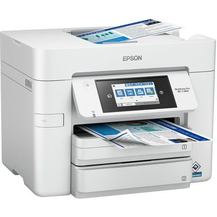 Epson WorkForce Pro WF-C4810 Inkjet Multifunction Printer Color