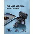 thumbnail image 2 of Wireless Ear-Clip TWS Earphones for Lenovo Tab P11 (2021)/P11 (Gen 2 2023) - Bluetooth Earbuds Bone Conduction Headphones True Stereo Charging Case Hands-free Mic Headset, 2 of 8