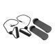thumbnail image 1 of 2 piezas Pedales Pedales de la máquina elíptica Piezas de pie de pie Antislip con cuerdas de extracción para deportes de gimnasia Negro, 1 of 8