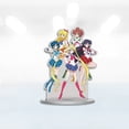 thumbnail image 2 of Sailor Moon Action Figures Crystal Acrylic Stand for Home Décor, 5.7” x 3.98” x 1.65”, 2 of 5