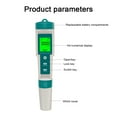 thumbnail image 3 of Digital Digital Multifuncional 7 EN 1 Probador de de Agua Portátil de Alta Prueba Prueba de Agua Pen Pen Terrestre de Medición de Agua Agua, 3 of 6