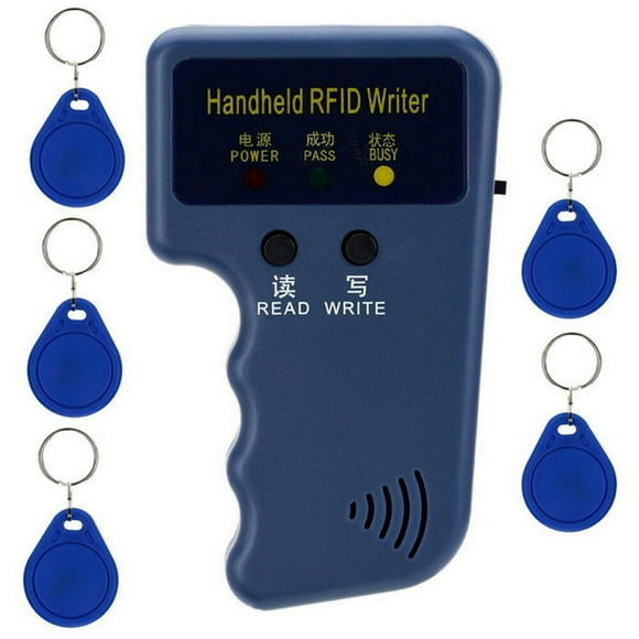 Duplicadora de llaves RFID 125Khz EM4305 CET5557 T5577 EM4205 Tarjeta de llave Escritor de mano Lector Copiadora Advancent EL4873-00B